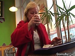 Cock hungry grandma is pounded